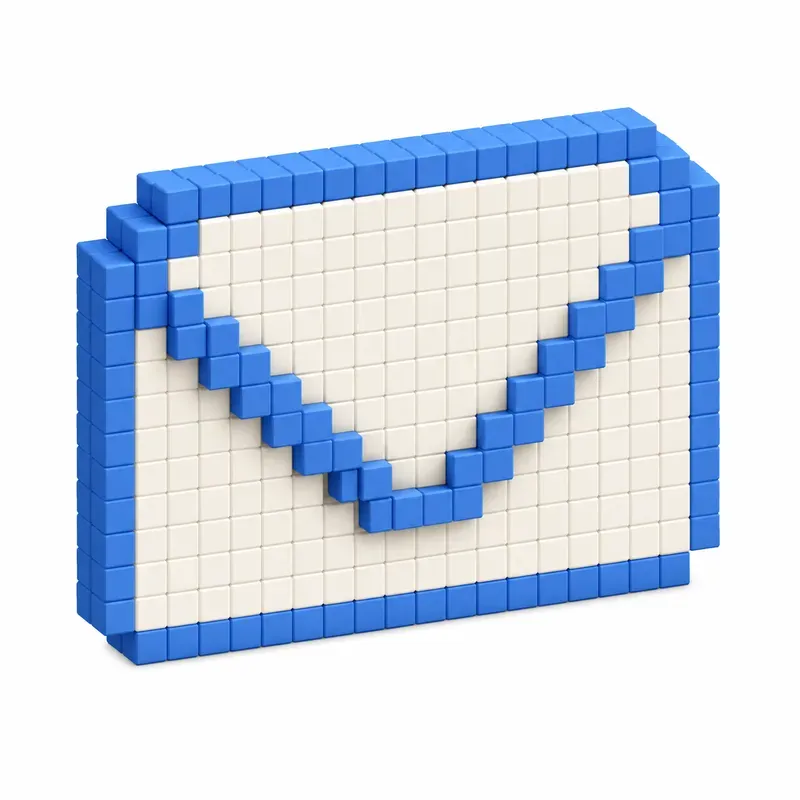 Modern Voxel 3D Object Icons