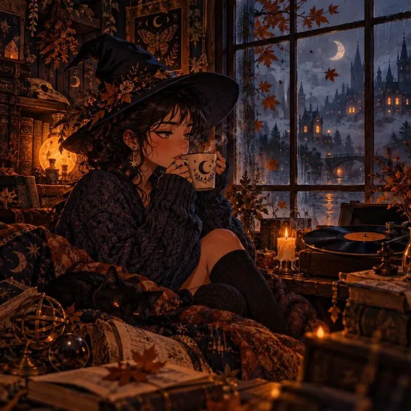 Haunted Lofi Chill Portraits