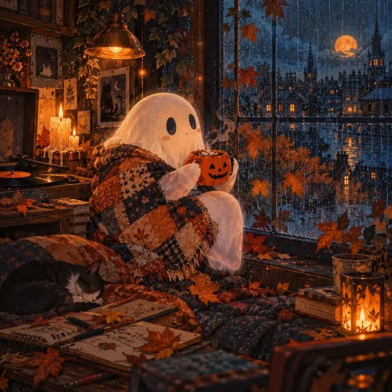 Haunted Lofi Chill Portraits