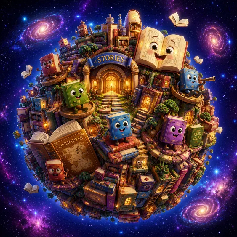 Cute Living Planets