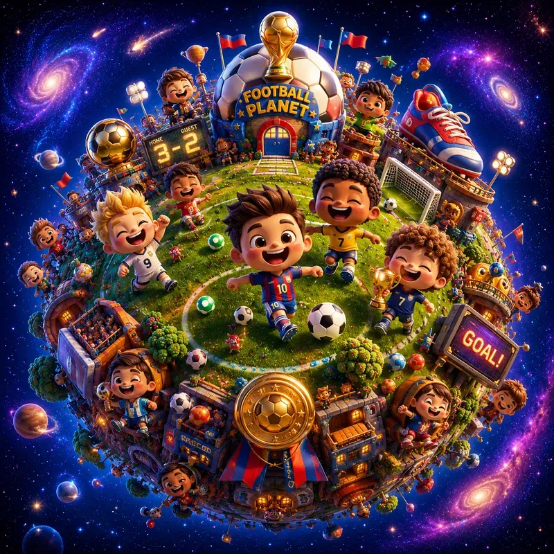 Cute Living Planets