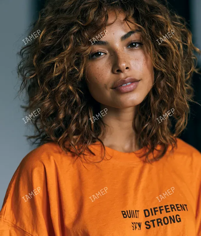 Vibrant Fashion Text Portraits