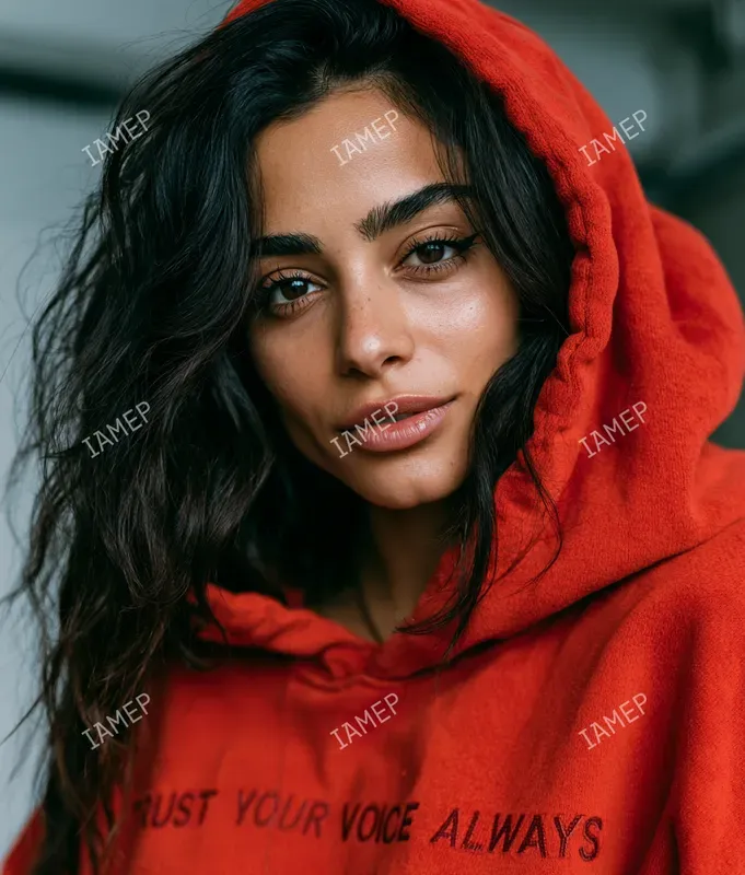 Vibrant Fashion Text Portraits