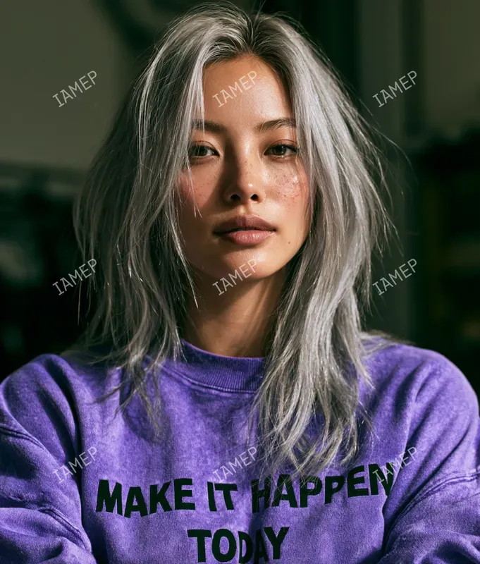 Vibrant Fashion Text Portraits
