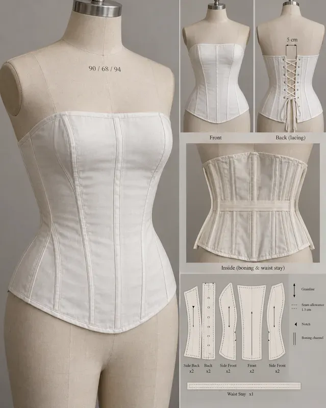 Garment Sewing Pattern Fit Prototypes