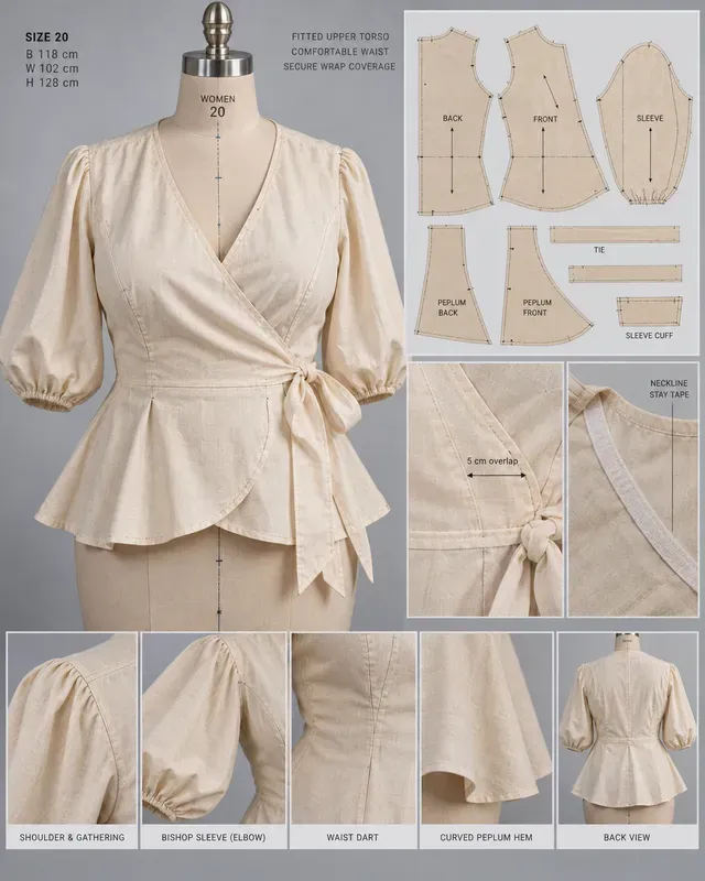 Garment Sewing Pattern Fit Prototypes