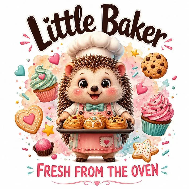 Cute Baker Animal Tees