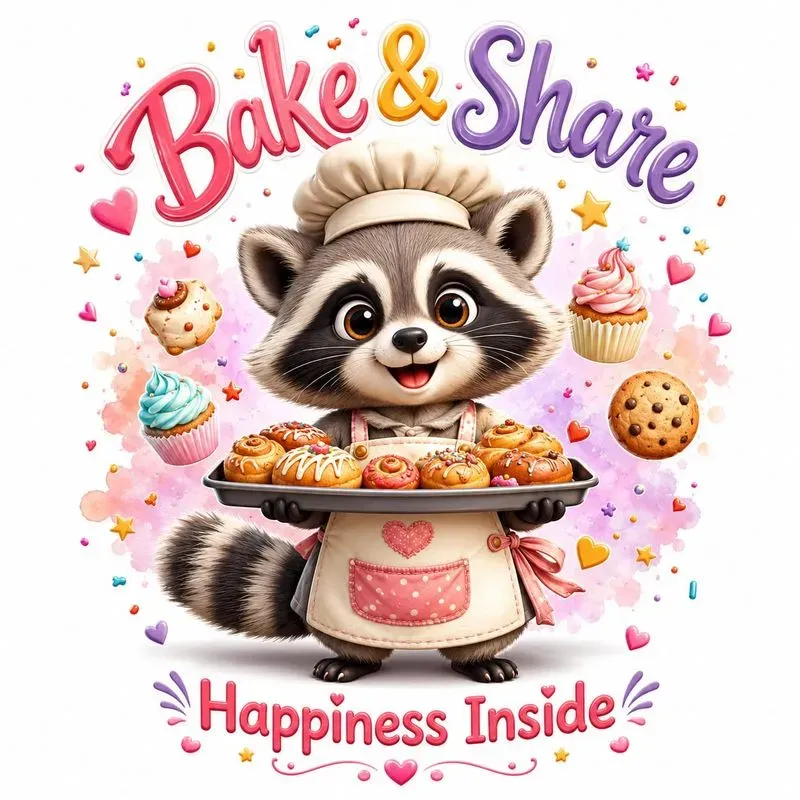 Cute Baker Animal Tees