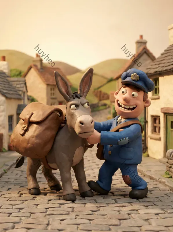 Charming 3D Claymation Style