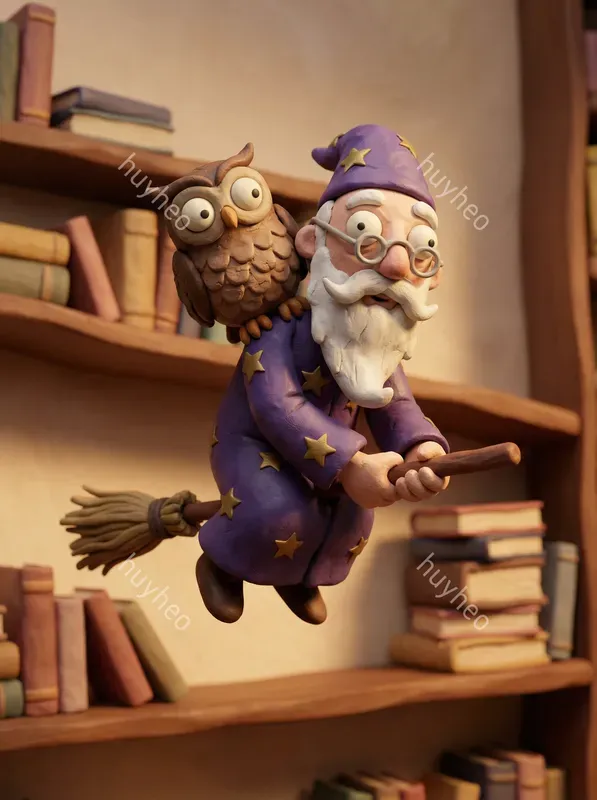 Charming 3D Claymation Style