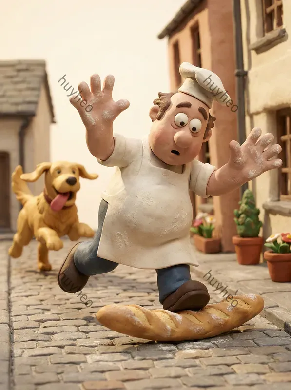 Charming 3D Claymation Style