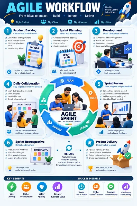 Modern Business Method Infographics