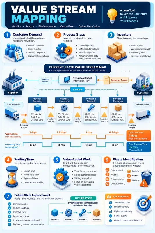 Modern Business Method Infographics