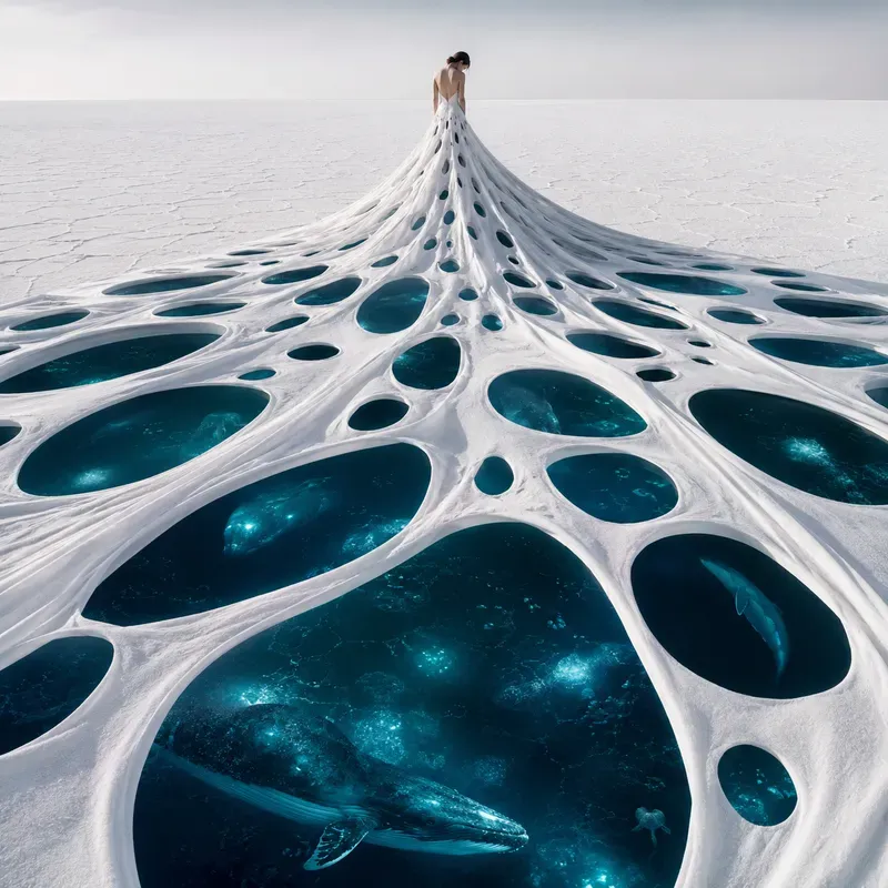 Worlds Beneath The Dresses That Contain