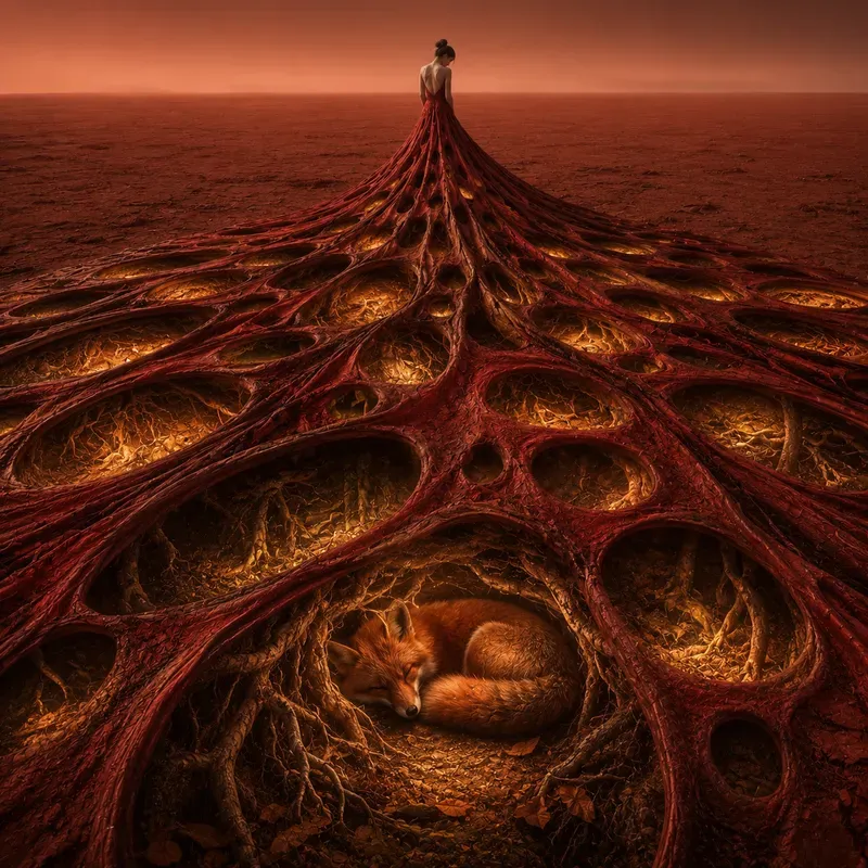 Worlds Beneath The Dresses That Contain