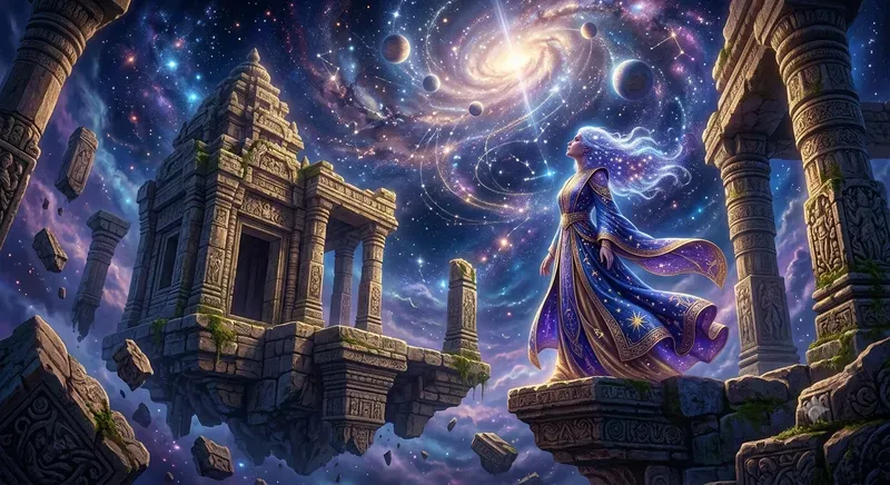 Cosmic Fate Stellar Alignment Art Prompts