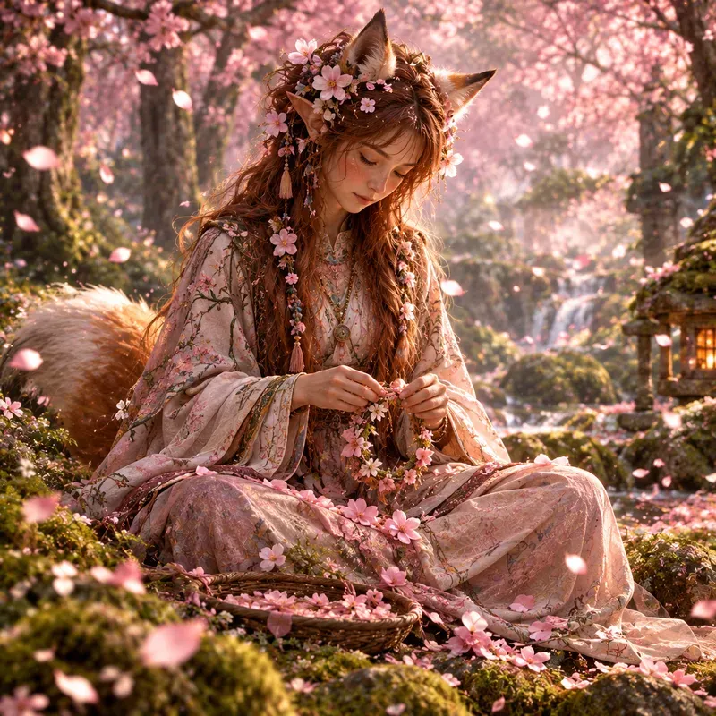 Forest Guardians Of Blooms