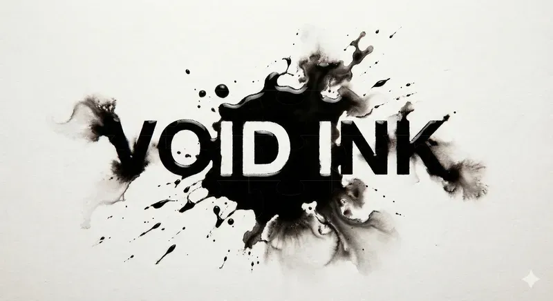 Ink Bleed Artistic Logo Generator