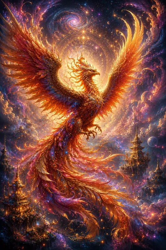 Surreal Dreamscape Mystical Symbol Art