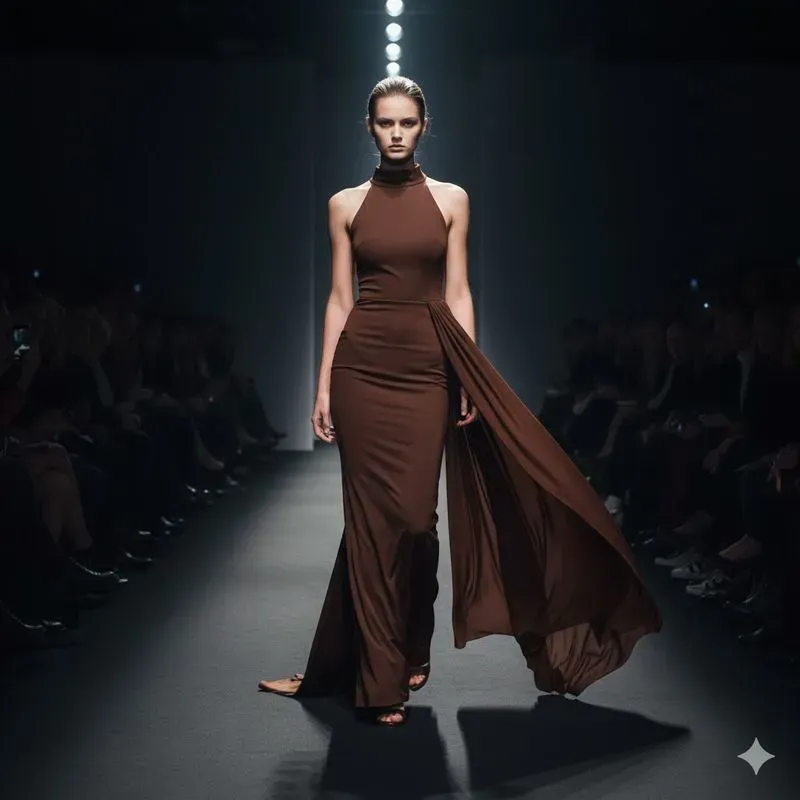 Cinematic Fashion Runway Models