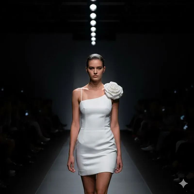 Cinematic Fashion Runway Models