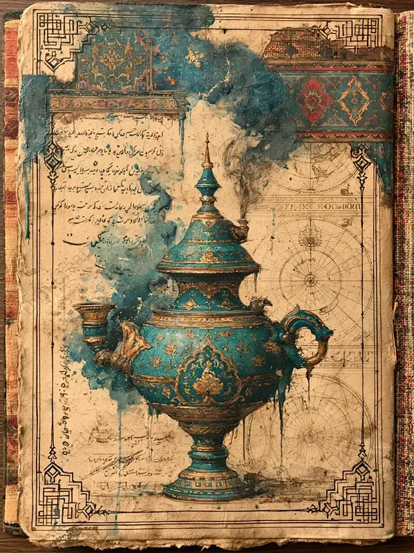 Persian Silk Road Journal Pages