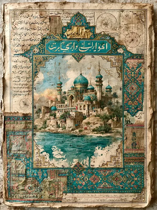 Persian Silk Road Journal Pages