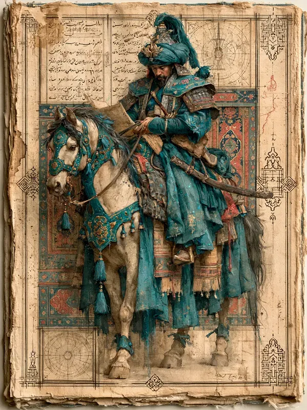 Persian Silk Road Journal Pages
