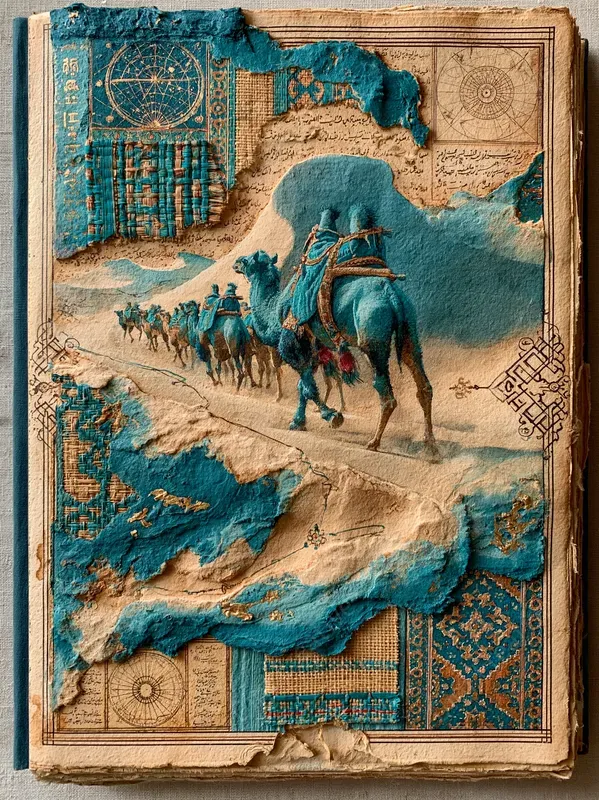 Persian Silk Road Journal Pages
