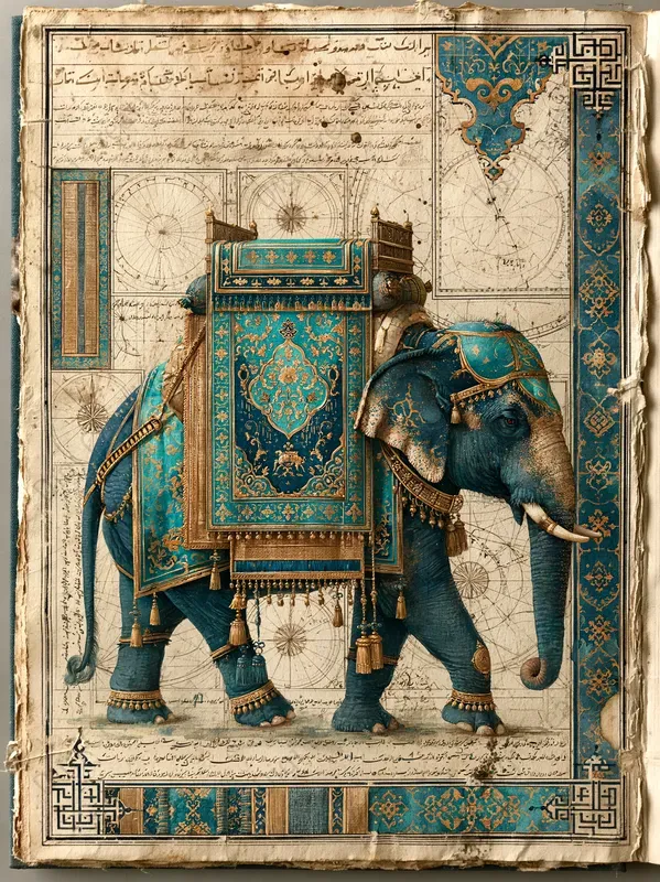 Persian Silk Road Journal Pages