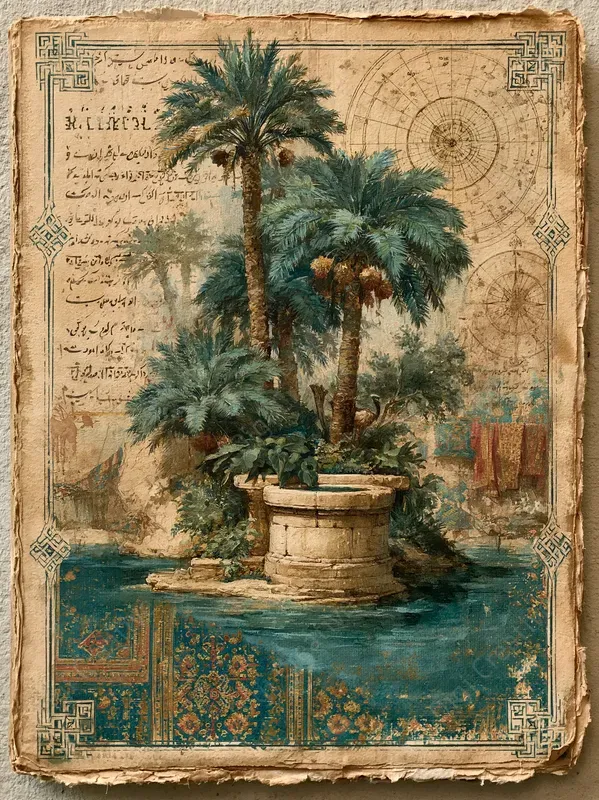 Persian Silk Road Journal Pages