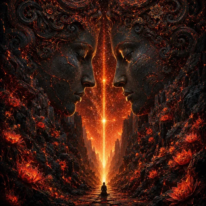 Valleys Of Ancient Faces