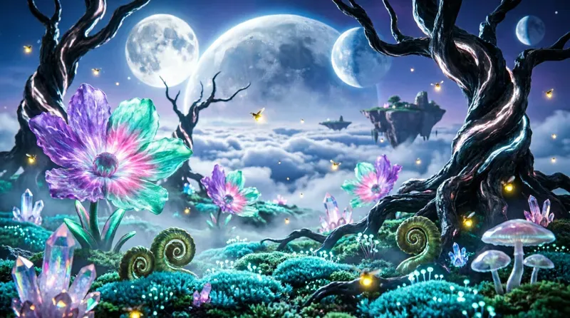 Mystical Luminescent Worlds Collections