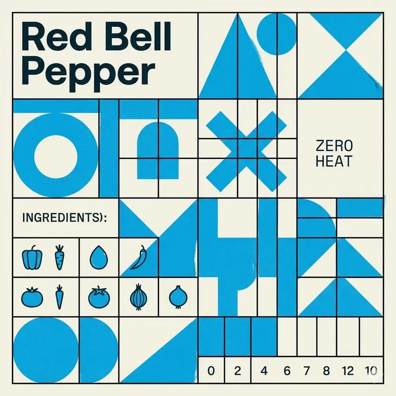 Chili Sauce Brand Label Infographics