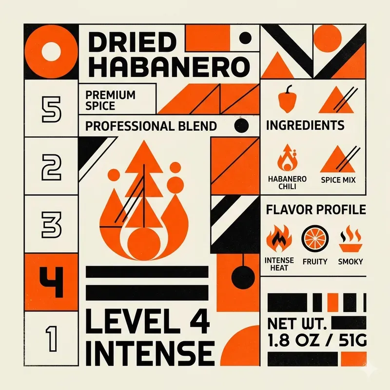 Chili Sauce Brand Label Infographics