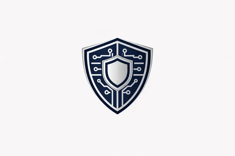 Cybersecurity Shield Trustmark Logos