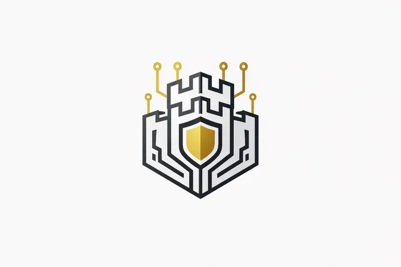 Cybersecurity Shield Trustmark Logos