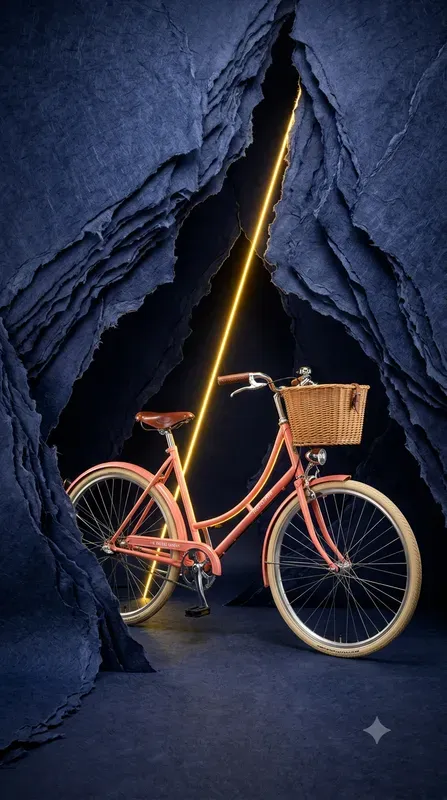 Indigo Washi Bicycle Stages