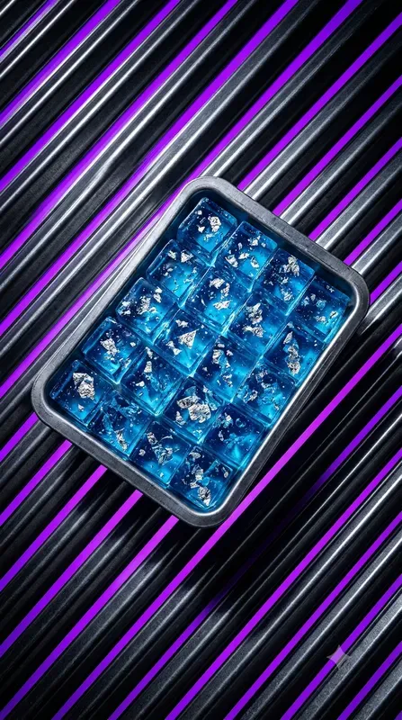 Corrugated Cyber Purple Food Stages