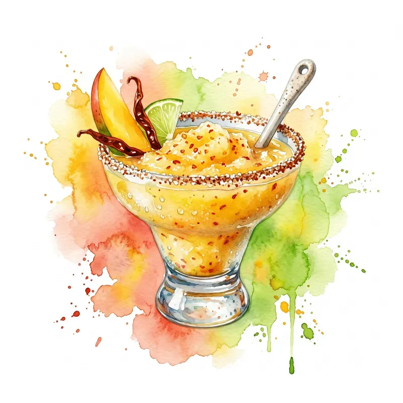 Cocktail Watercolor Illustrations