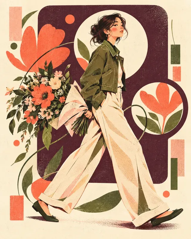 Graphic Shape Portal Illustrations
