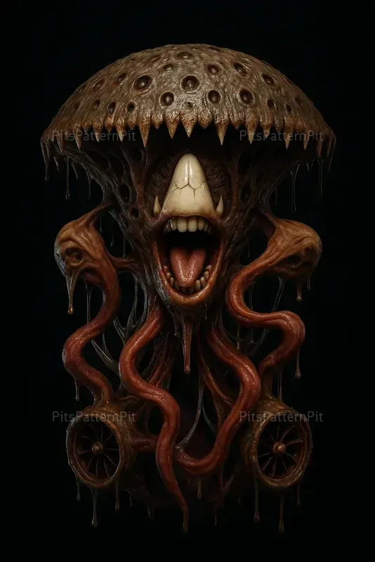 Strange Mechanical Shaped Anatomy Photos