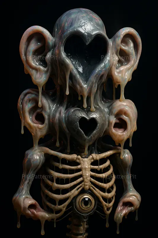 Strange Mechanical Shaped Anatomy Photos