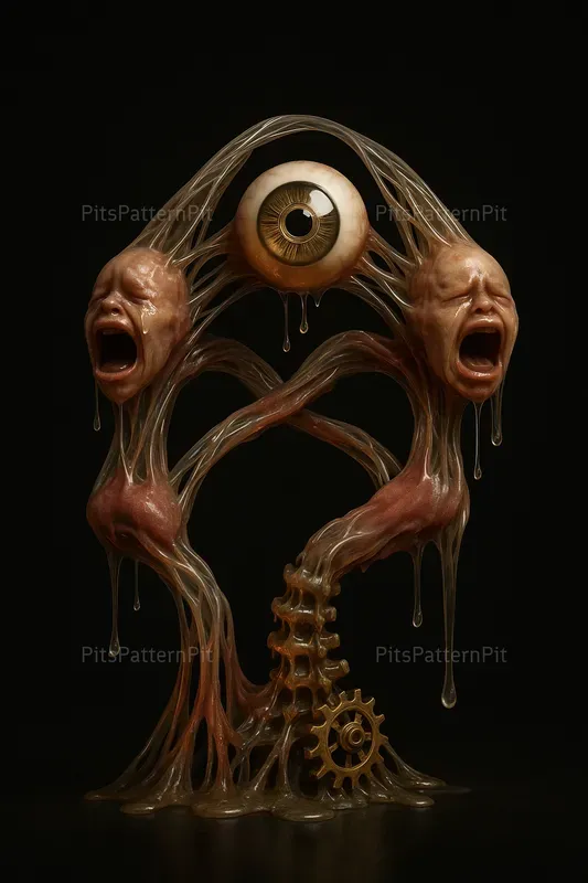 Strange Mechanical Shaped Anatomy Photos