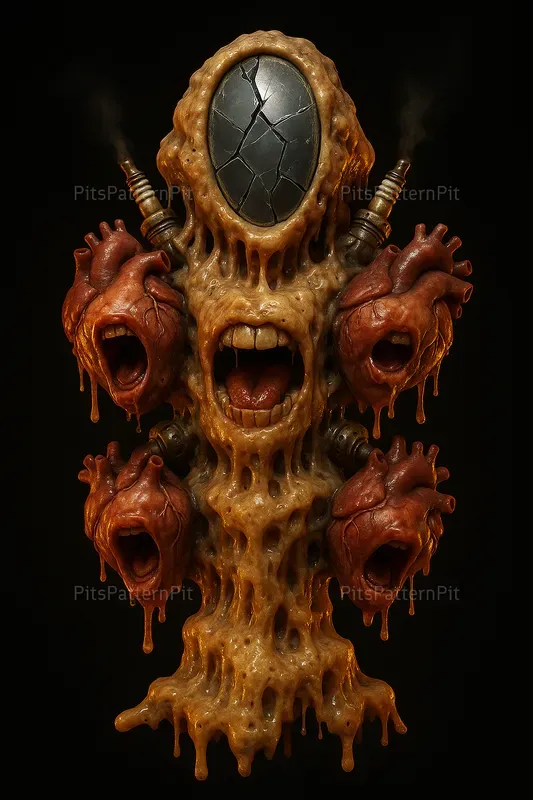 Strange Mechanical Shaped Anatomy Photos