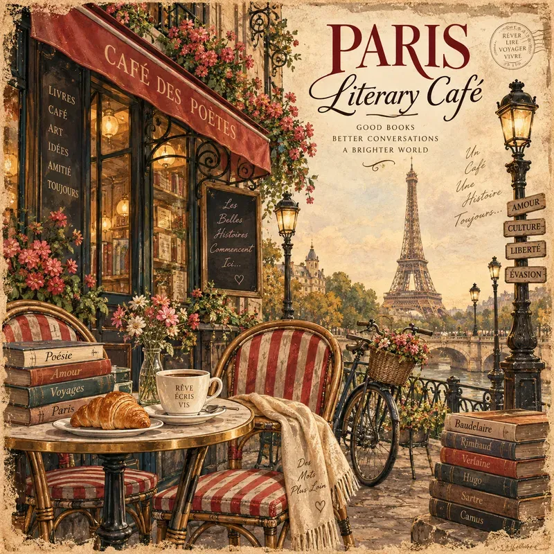 Whimsical Vintage Storybook Travels
