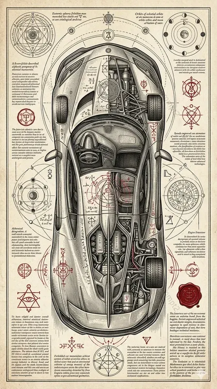 Crimson Arcane Engravings