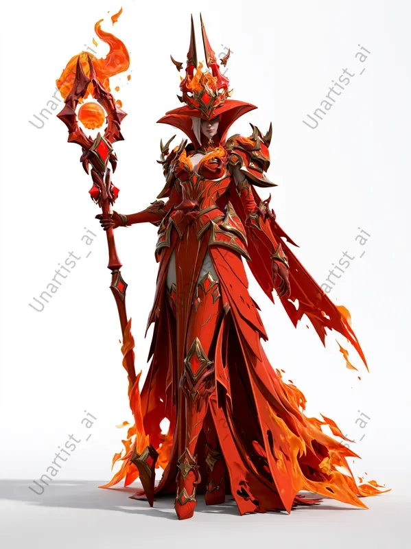 Fantasy RPG Character 3D Zbrush Renders