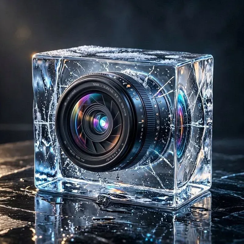 3d Crystal Ice Tech Logos App Icons