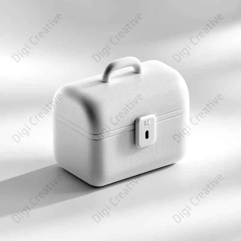 Modern Minimalist 3D Apps Icons